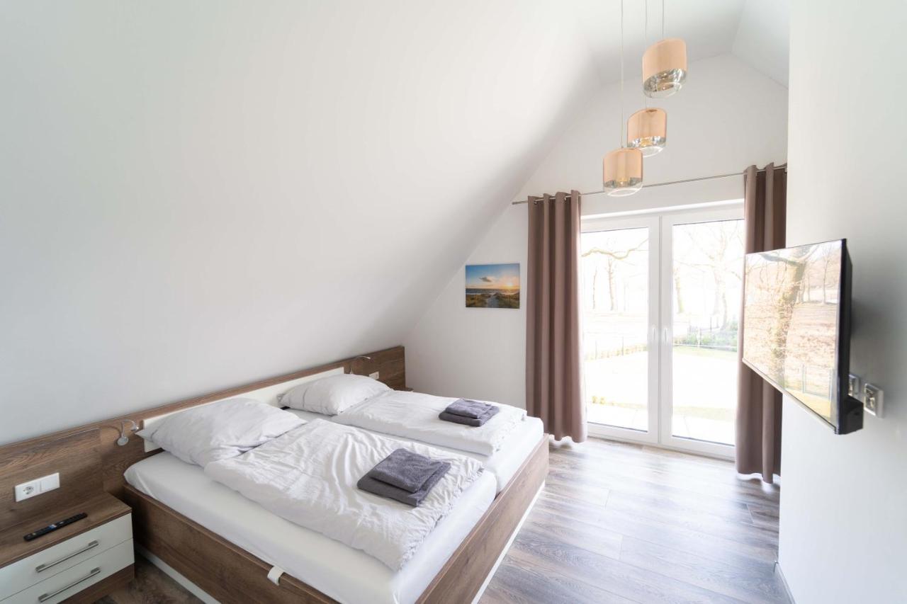 Ferienhaus Seeblick Am Harkebruegger See Mit Sauna Und Kamin Barssel  Eksteriør bilde